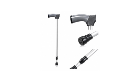 torch light walking stick